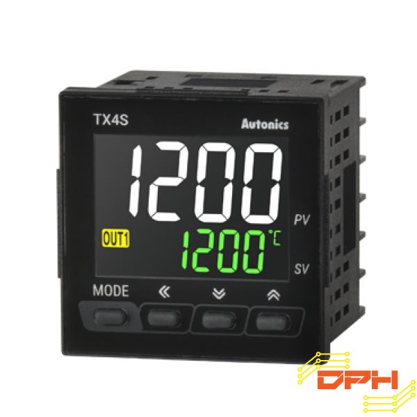 Bộ điều khiển nhiệt độ Autonics loại PID màn hình LCD TX4S-14R