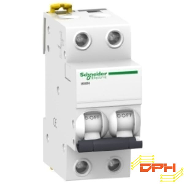 MCB/ CẦU DAO TỰ ĐỘNG LOẠI TÉP 2P 6A A9K27206 SCHNEIDER