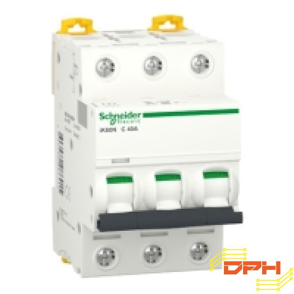 MCB/ CẦU DAO TỰ ĐỘNG MCB 3P 40A SCHNEIDER A9K24340