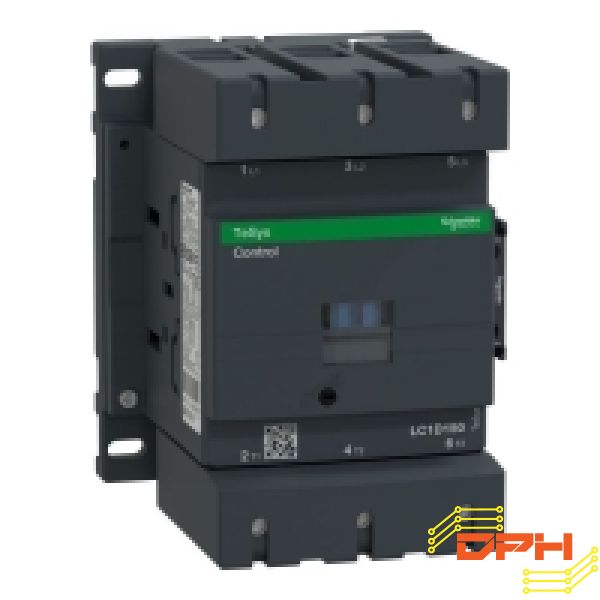 KHỞI ĐỘNG TỪ CONTACTOR 3P(3NO) 150A 220VAC LC1D150M7 SCHNEIDER