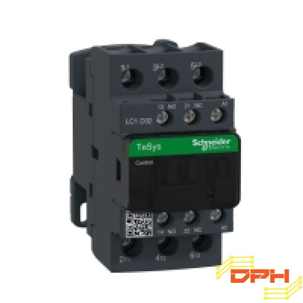KHỞI ĐỘNG TỪ CONTACTOR 32A 220VAC LC1D32M7 SCHNEIDER