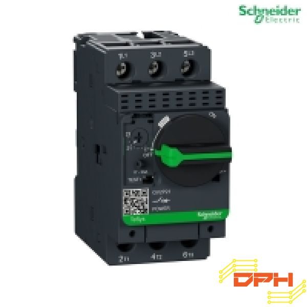  CẦU DAO CB TỰ ĐỘNG BẢO VỆ ĐỘNG CƠ  GV2P21 17-23A 9Kw SCHNEIDER