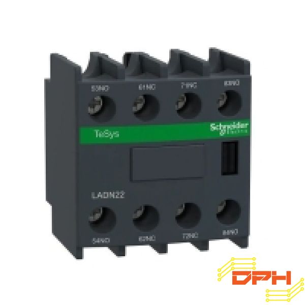 TIẾP ĐIỂM PHỤ 2NO 2NC LADN22 SCHNEIDER