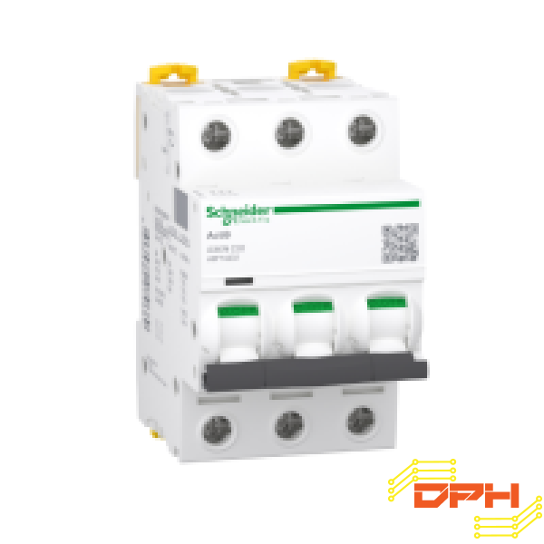 MCB/ CẦU DAO TỰ ĐỘNG LOẠI TÉP 3P 32A A9F74332 SCHNEIDER